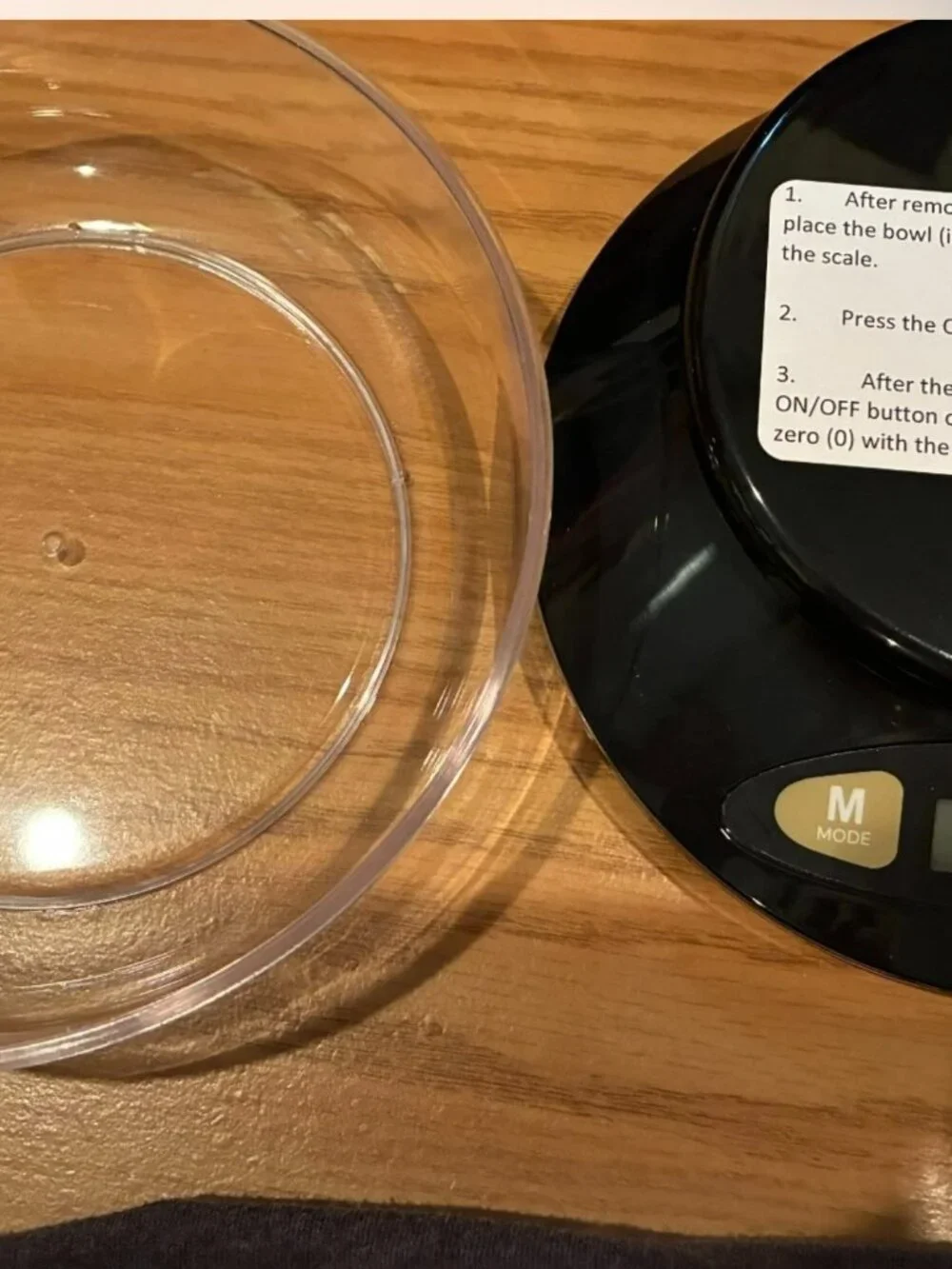 Digital Bowl Scale 2000 grams Dishwasher Safe
